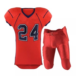 Uniforme de football américain pour hommes Offre Spéciale 100% maillot de football américain en polyester uniformes de football respirants pour hommes - Product Image 4