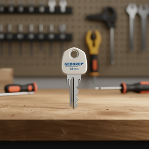 Clé à vis déportée GEDORE 2A 34 mm blanche, longueur 235 mm, pour usage promotionnel - Product Image 3