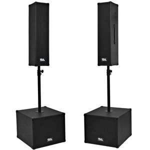 Sistema de Altavoces de Columna Turbosound IP3000 de Primera Calidad con Doble Subwoofer de 12 Pulgadas y 2000 Vatios de Potencia - Product Image 2