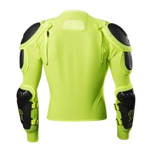 For Titan Sport Motocross-Enduro Men's 4 Season Yellow Fluorescent Chest Guard Jacket & Protective Sports Helmet - Product Image 2