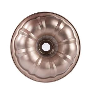 Molde redondo antiadherente de acero al carbono para hornear, molde en forma de Bund para pastel de gasa, herramienta fácil para hornear - Product Image 4