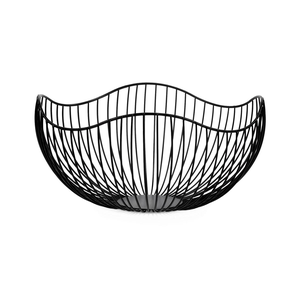 Handmade Modern Design Metal <b>Wire</b> Fruit <b>Storage</b> <b>Basket</b> High Quality Home Kitchenware Accessories Best Price - Product Image 3