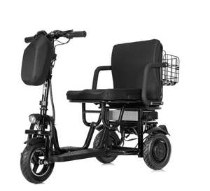 NUEVO FAV ORIGINAL Bicicleta Eléctrica Plegable de 48v 700w con Motor Dual Negra - Product Image 1