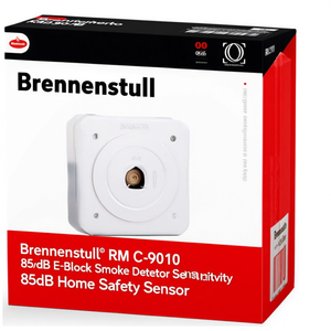 Détecteur de fumée Brennenstuhl RM C 9010 85dB E-Block Haute sensibilité 85dB Capteur de sécurité domestique - Product Image 3