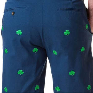 Pantalones cortos bordados ajustados para hombre, ropa de verano, el mejor precio, venta al por mayor - Product Image 4