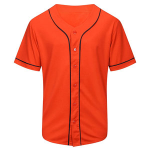 Custom Blank Baseball Jersey Sporty Wear Customized Logo Best Quality Comfortable Quick Dry Baseball Jersey For Men's - Product Image 1
