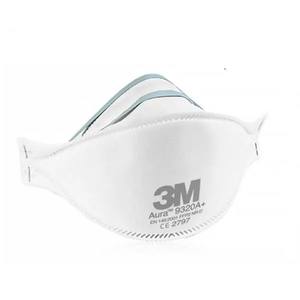 Respirateur jetable 3M 9320A + P2/FFP2 5 couches de conception à pli plat anti-poussière confortable et fiable Protection respiratoire - Product Image 3