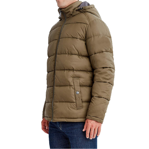 Chaqueta Acolchada con Cremallera Premium Sublimada Personalizada para Hombre y Mujer, Chaqueta de Invierno Impermeable Fabricada por Hombres - Product Image 3