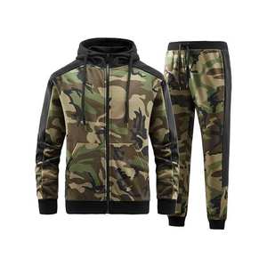 Survêtement nouveauté Top Design hommes survêtement à manches longues vêtements de sport à capuche Gym poches latérales vêtements d'entraînement pour hommes - Product Image 6