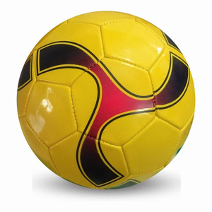 Color brillante Diseño Tamaño 4/3 Futsal Balón de fútbol pakistaní Máquina Cosido Diseño de fútbol Tamaño 5 Pelota de fútbol de cuero PU - Product Image 5