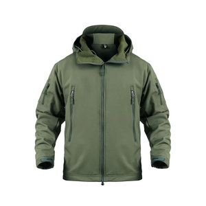 Veste tactique à capuche Softshell durable et de meilleure qualité, logo et couleur personnalisés - Product Image 5