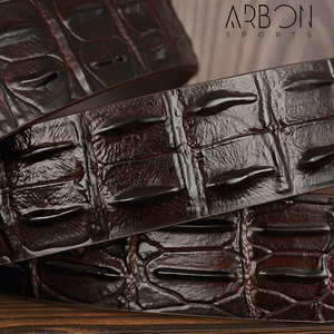 Ceintures en cuir texturé de haute qualité avec logo personnalisé, nouvelle tendance avec boucle à ardillon réglable, meilleur matériau, fournisseur fiable - Product Image 6