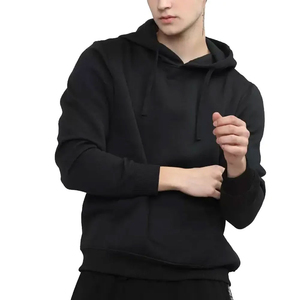 Sudadera con capucha ligera de calidad superior hecha en fábrica para hombre Sudadera con capucha cómoda de algodón básico para hombre - Product Image 1