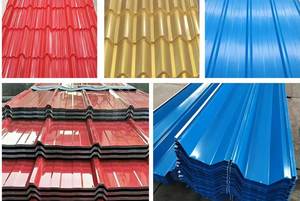 Hoja de acero de bajo carbono de alta calidad PPGI Placas de acero galvanizado prepintado Tejas corrugadas para techos de metal de zinc - Product Image 3