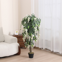 Arbre artificiel de fleurs de cerisier pour la décoration de la maison, des mariages, des fêtes et des jardins, décoration d'arbre de Noël artificiel