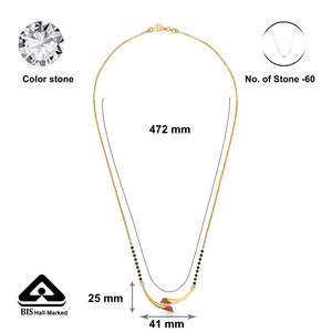 Ununity Thread GOLD mangalutra สำหรับเธอ-เครื่องประดับสะสมทางวัฒนธรรม - Product Image 6