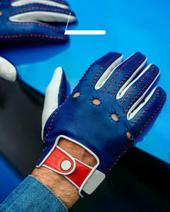 Gants de conduite antidérapants personnalisés en cuir véritable Conception antidérapante confortable et de vente chaude - Product Image 4