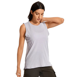 Camiseta sin mangas para mujer hecha a medida de alta calidad, diseño único, precio de fábrica de punto de secado rápido, precio razonable, fabricante profesional - Product Image 3