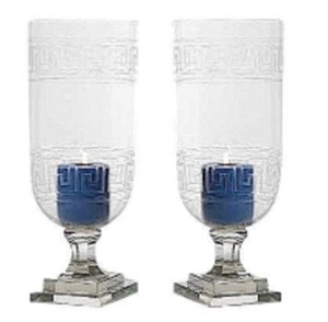 Bougeoir en verre lustré peint à la main disponible en différentes couleurs, formes et tailles - Product Image 6