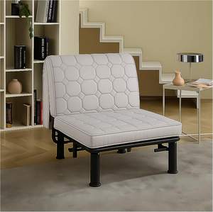 Matelas pliant de fabrication italienne pour canapés-lits simples, doubles ou queen size, 10 cm de hauteur, en mousse à mémoire de forme - Product Image 4