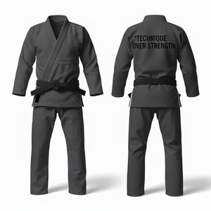Uniforme de Judo de Primera Calidad para Luchadores Profesionales, Unisex, Adultos, Logotipo Personalizado, 100% Algodón - Product Image 1