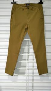 Pantalon décontracté vintage léger de haute qualité pour femmes taille régulière pantalon taille moyenne avec tissu en toile de qualité supérieure de Style avant plat - Product Image 3