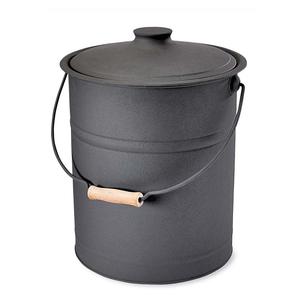 Handmade Metal <b>Coal</b> Storage <b>Bucket</b> with Black Finished Ideal for Indoor and Outdoor Storage Organizer Stylish and Durable - Product Image 3