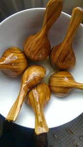 SUCH Natural Teak or Acacia Wooden <b>Kitchen</b> <b>Utensils</b> Set With Spoon Rest Wooden Cooking Spoons Set and <b>Utensils</b> <b>Holder</b> - Product Image 6