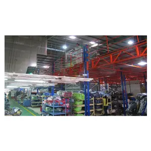 Rak rak penyimpanan Platform baja pabrikan Vietnam Mezzanine lantai baja tahan karat rak rak untuk penggunaan garasi