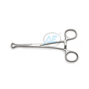 คีมจับเนื้อเยื่อแบบบาบค็อก สำหรับศัลยกรรมกระดูกและข้อ ได้รับการรับรองมาตรฐาน ISO ผลิตจากสแตนเลส ใช้แรงมือ  สำหรับการผ่าตัดทั่วไป - Product Image 1