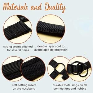 Cabestro para Caballo de Control Seguro, Diseño Ajustable y Duradero para Entrenamiento, Manejo, Seguridad en el Establo y Cuidado Ecuestre Diario - Product Image 6