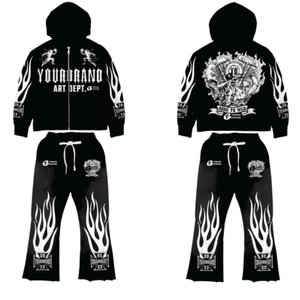 เสื้อฮู้ด2025สวมหัวผ้าฝ้าย100ตามสั่งสำหรับผู้ชายเสื้อฮู้ดผ้าฝ้ายผสมไรน์สโตนผู้ผลิตจากปากีสถาน - Product Image 3