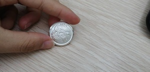 Hải quan yêu cầu Logo 100% thép không gỉ & kim loại Bolivia sinh sản nút thống nhất - Product Image 3