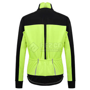 เสื้อปั่นจักรยานสำหรับผู้ชายผ้าเจอร์ซี่ไร้รอยต่อปรับแต่งได้มีซิปพิมพ์ชื่อทีม - Product Image 2