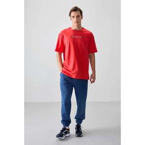 Tommylife เสื้อยืดคอกลมสำหรับผู้ชายพิมพ์ลายขนาดใหญ่88358 Fiesta-Fiesta - Product Image 2