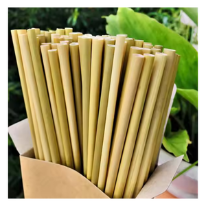 Wholesale Biodegradable Bamboo Wheat <b>Straws</b> Disposable Natural Dried Grass Drinking <b>Straws</b> From Vietnam Cheap Price - Product Image 5