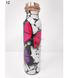 Botella de agua de cobre puro de la india, led, gratis de la india - Product Image 5