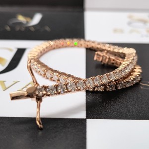 IGI Certified Custom Rose Gold Plated High Quality <b>Fine</b> Bracelets <b>Bangles</b> Diamond Hip Hop Jewelry <b>Fine</b> Chain & Link Bracelets - Product Image 6