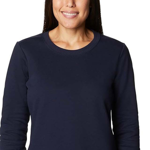 Service OEM, sweat-shirts à col rond surdimensionnés personnalisés, vêtements de rue, sweat-shirts grande taille pour femmes, haute respirabilité, logo frontal, Pakistan - Product Image 3