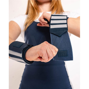 Muñequeras de Neopreno para Levantamiento de Pesas y Powerlifting, Ajustables, Transpirables, Antideslizantes, Ligeras, Talla Única, para Gimnasio y Entrenamiento de Fuerza - Product Image 6