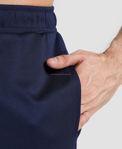 Pantalones Cortos Oxford de Verano para Hombre, Estilo Urbano, de Primera Calidad, Sólidos, Transpirables, Resistentes al Viento, de Secado Rápido, de Poliéster, Cintura Media con Cordón Ajustable - Product Image 4