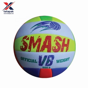 Ballon de volley-ball de haute qualité avec logo personnalisé, fabrication au Pakistan, pour adultes et enfants, entraînement et match - Product Image 2