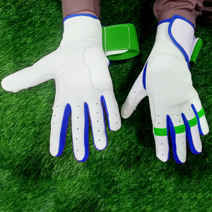 Gants de baseball personnalisés de haute qualité pour jeunes et adultes, gants de frappe en cuir de softball, au prix de gros - Product Image 3