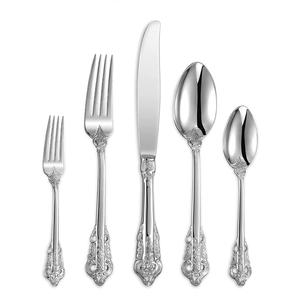 Nuevo Juego de Cubiertos de Acero Inoxidable con Acabado Dorado para Decoración de Mesa de Comedor - Product Image 3