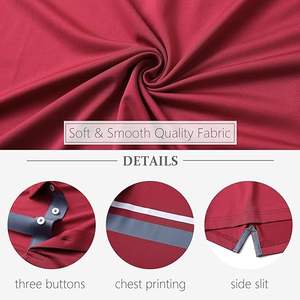 Camisetas Polo de Manga Corta, Secado Rápido, Ligeras, Deportivas, Casuales, con Estampado de Rayas, para Golf, para Hombre - Product Image 4