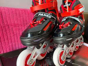 รองเท้าสเก็ตแบบอินไลน์ 4 ล้อ โครงอะลูมิเนียม พื้นรองเท้าด้านในทำจากยาง พื้นรองเท้าด้านนอกทำจากพลาสติก สำหรับทุกเพศ เหมาะสำหรับฤดูหนาวและฤดูใบไม้ผลิ - Product Image 5