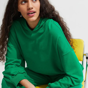 Sudaderas con Capucha Extra Grandes de Felpa para Mujer, con Hombros Descubiertos, Sudadera Personalizada de Algodón, Sudadera con Capucha de Felpa Francesa, Sudaderas Personalizadas - Product Image 6