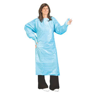 Bata de Hospital Desechable para Adultos, de Alta Calidad, Impermeable, con Costuras Selladas, Vestido de Aislamiento Médico, Ropa de Seguridad para Enfermeras y Cirujanos - Product Image 6