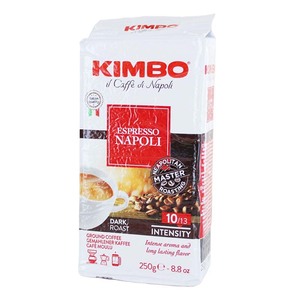 Kimbo เมล็ดกาแฟเอสเพรสโซ่นาโปลี250กรัม, เมล็ดกาแฟอิตาเลี่ยนแท้กลิ่นหอมเข้มข้น - Product Image 1