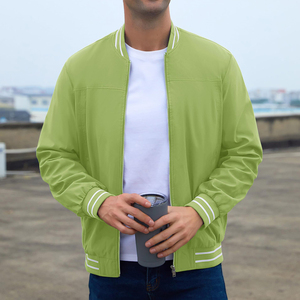 Blouson Bomber Homme Hiver Nouvelle Collection Qualité Supérieure Design Personnalisé Style Toile Tendance Urbaine Imperméable Vente en Gros - Product Image 5